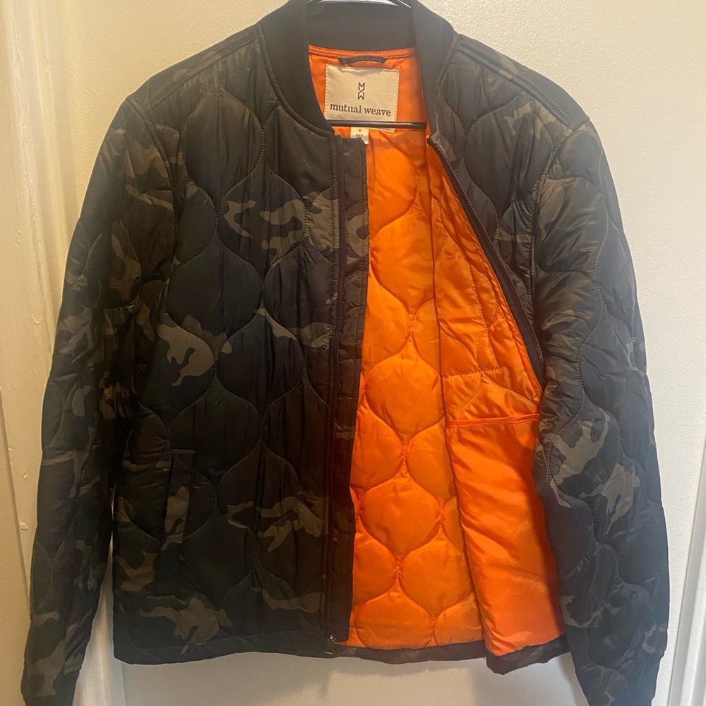 MENS, Mutual Weave Camo Jacket, Size M